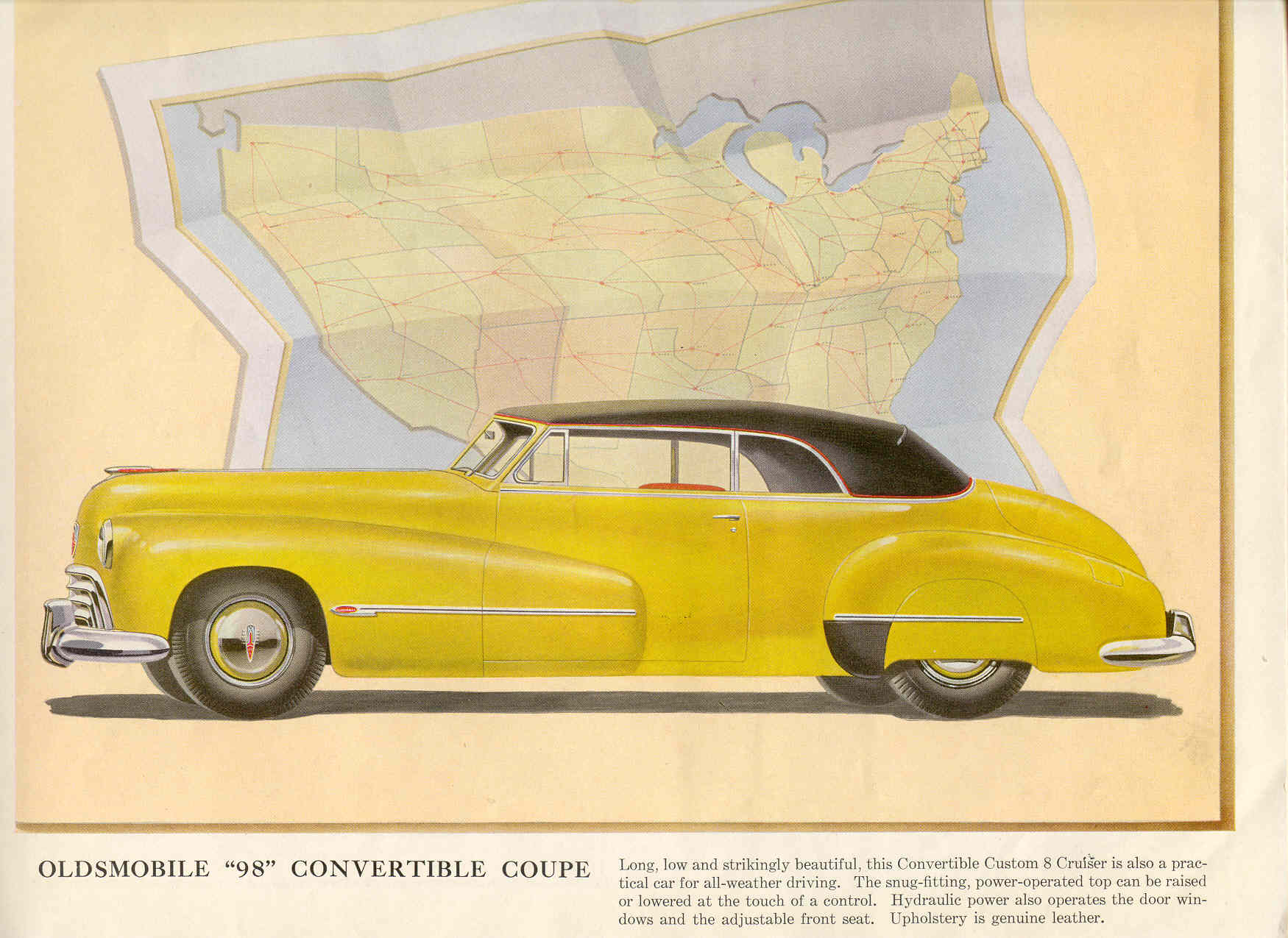 1946 Oldsmobile Motor Cars Brochure Page 9